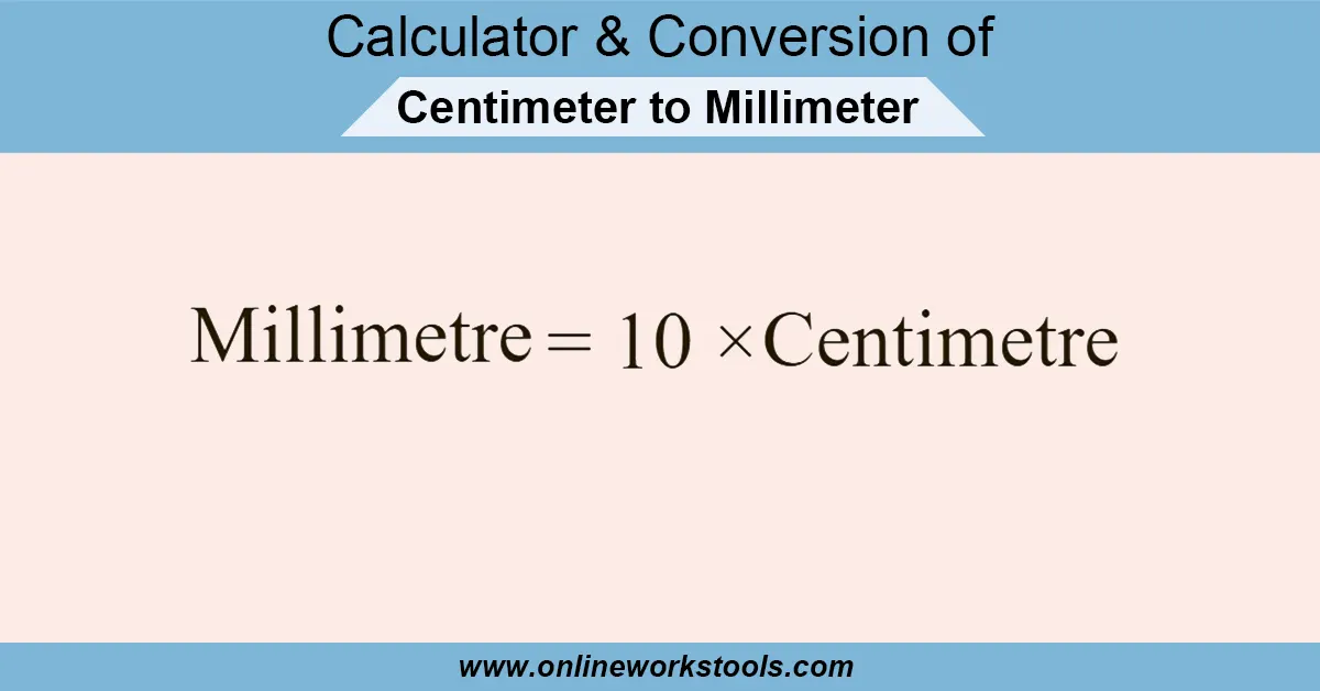 cm to mm Calculator