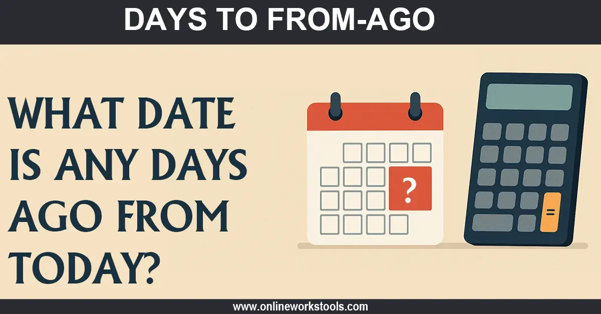 Days From-Ago Today