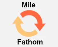 Miles to Fathom Calcultor