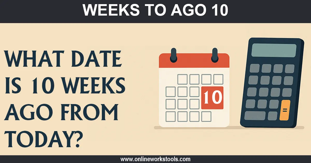 Hace 10 semanas de hoy